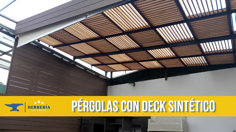 Pérgolas WPC en Los Cabos